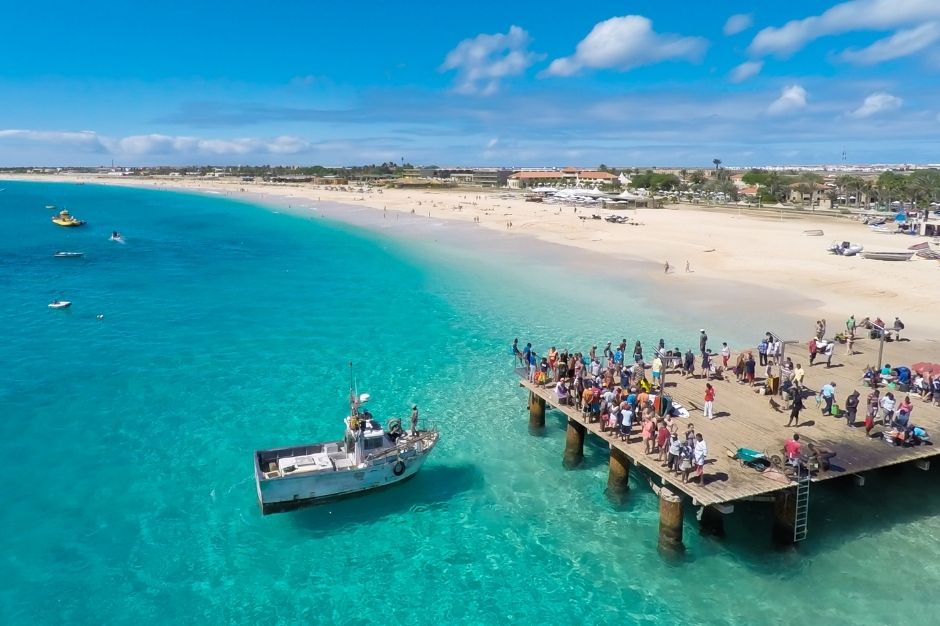 Praia de Santa Maria, Cape Verde